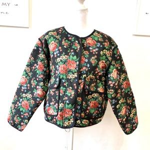 Pull & bear floral Jacket